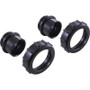 Pentair 2" x 2.5" Black Valve Adapter Kit