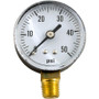 Pressure Gauge, Zodiac Jandy, 1/4"mpt, 0-50psi, Bottom Mount