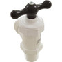 Hose Bib, Pentair 1/2" PVC, w/ T Handle