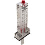 Flow Meter, Blue-White, F-300, for 2" PVC, 20-120 gpm