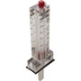 Flow Meter, Blue-White, F-300, for 4" PVC, 125-500 gpm