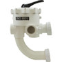 Praher SM2-SR3U 2" Multiport Valve w/ StaRite Plumbing - White