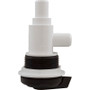 On/Off Valve, WW,3/4"sb x 3/4"sb,Text Scal,100% Shut Off,Blk