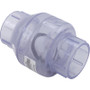 Check Valve, Flo Control, Swing, 2" Slip, Clear