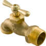 Hose Bib, 3/4" Male Pipe Thread, Brass Hose Bib, 3/4" Male Pipe Thread, Brass