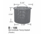 Basket, Pump, Generic, Plastic 6-1/4" dia