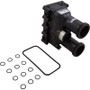 Manifold Body, Pentair Max-e-Therm SR200/333/400, w/O-Rings