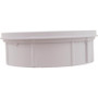 Skimmer Collar, Pentair/PacFab Bermuda, Gunite, White
