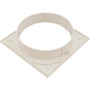 Skimmer Collar, Kafko, Square Extension, White