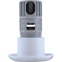 Jet Intl, BWG Luxury,3-1/2"fd,Roto,Textured Scal,Wht