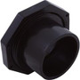 Inlet Fitting, Pentair, 1-1/2" Slip, Economy Insider, Black