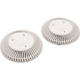 Paramount SDX2 Vinyl Main Drain Grate White, qty 2