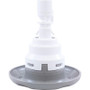 Jet Intl, WW Poly Storm, 4"fd, Massage, Txt Scal, Gry