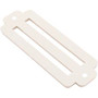 Waterway 3 Bar Grate - White