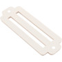 Waterway 3 Bar Grate - White
