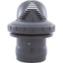 Inlet Fitting, Infusion Venturi,1-1/2" Insider Gluelss,DkGry