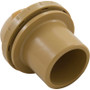 Inlet Fitting, Infusion Venturi, 1-1/2" Insider, Tan