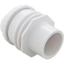 Inlet Fitting, Infusion Venturi, 1-1/2" Spigot, White