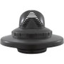 Inlet Fitting, Infusion Venturi, 1-1/2"mpt, w/Flange, Black