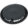 Main Drain Grate, Retro 8" Rnd, Low Profile, w/Screws,Dk Gry Main Drain Grate, Retro 8" Rnd, Low Profile, w/Screws,Dk Gry