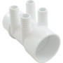 Manifold, 3/4" Barb, 4 Port, 2" Slip x 2" Spigot