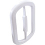 Faceplate, BWG/HAI Vertassage, 7-1/8"fd, White