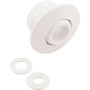 Eyeball Fitting, Aussie Insider, CMP, 1-1/2" Socket, White Eyeball Fitting, Aussie Insider, CMP, 1-1/2" Socket, White