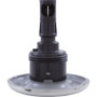 Jet Intl, RD Quantum,3-3/8"fd,Twin Roto,Smth,SS/Gry,Thd