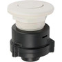 Air Button, TDI 3242, Flush,1-5/8"hs,2-9/16"fd, White Air Button, TDI 3242, Flush,1-5/8"hs,2-9/16"fd, White