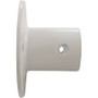 Deck Flange, Perma Cast, For Slide, 1.9", White/Aluminum