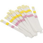 Lamotte 3001-G-12 Insta-Test Test Strip; Copper/pH/Alkalinity Testing, White, 25/Bottle