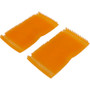 PVC Brush, Maytronics Dolphin Wave 65, Clear Orange, Qty 2