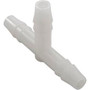 Barb Tee, 1/4" Barb x 1/4" Barb x 1/4" Barb