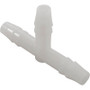 Barb Tee, 1/4" Barb x 1/4" Barb x 1/4" Barb