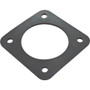 Gasket, 4-1/2" x 4-1/2"OD, Pot to Volute, Rubber, Generic