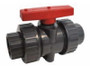 Sch80 Ball Valve .5" Pvc T-Union