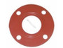 Rubber Red 1/8" Fulf Gasket 6" Butterfly Valves