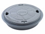 Dark Gry Admiral Lock Down Style Lid/ Ring Seat Dark Gry Admiral Lock Down Style Lid/ Ring Seat
