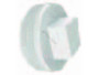 2"Mpt White Plug