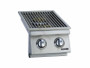Front/Back Design Lp Slide-In Double Side Burner