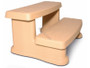 Taupe Cover Valet Spa Side Step Taupe Cover Valet Spa Side Step