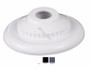 1.5"S .75" Eye White Insider Ftg W/ Flange