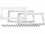 White Widemouth Faceplate Kit White Widemouth Faceplate Kit
