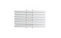 Daldorado DPE-14-WT 14" White Perpendicular Grate - Sold in 1' sections Daldorado DPE-14-WT 14" White Perpendicular Grate - Sold in 1' sections