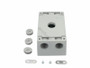 .5" 5-Hole Single Gang Wp Box