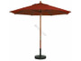 9' Burgundy 9' Market Umbrella