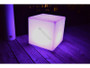 Large Block Waterproof Led Cube W/ Remote Large Block Waterproof Led Cube W/ Remote