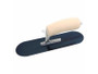 Wood Handle Pool Trowel Blue Steel 10"X3"