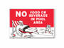 18"X12" No Food Or Beverage Sign