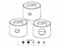 Light Gry Pvr Nozzle Cap